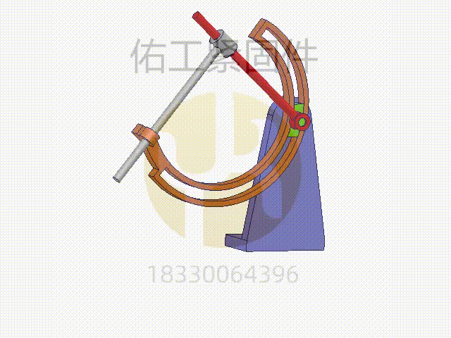 圖110 四桿導桿機構.gif